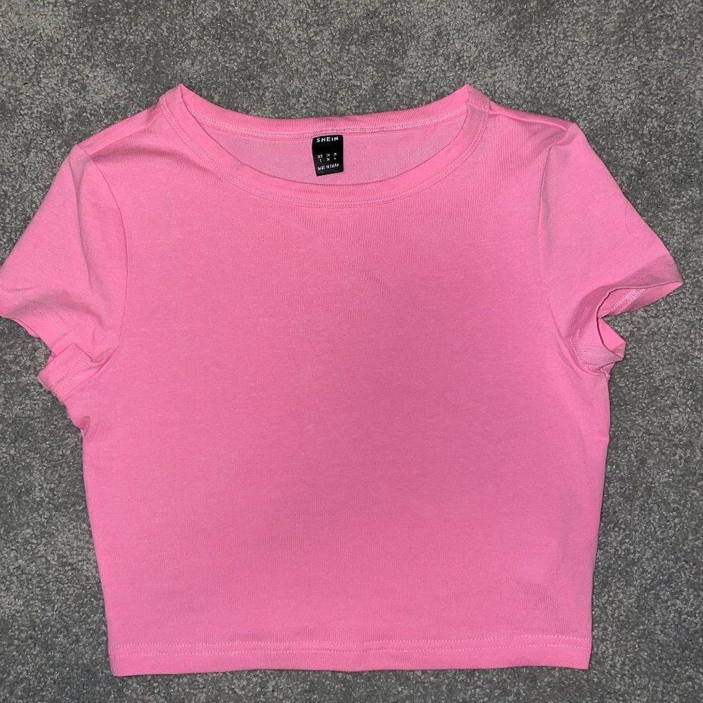 Hot Pink Crop Top